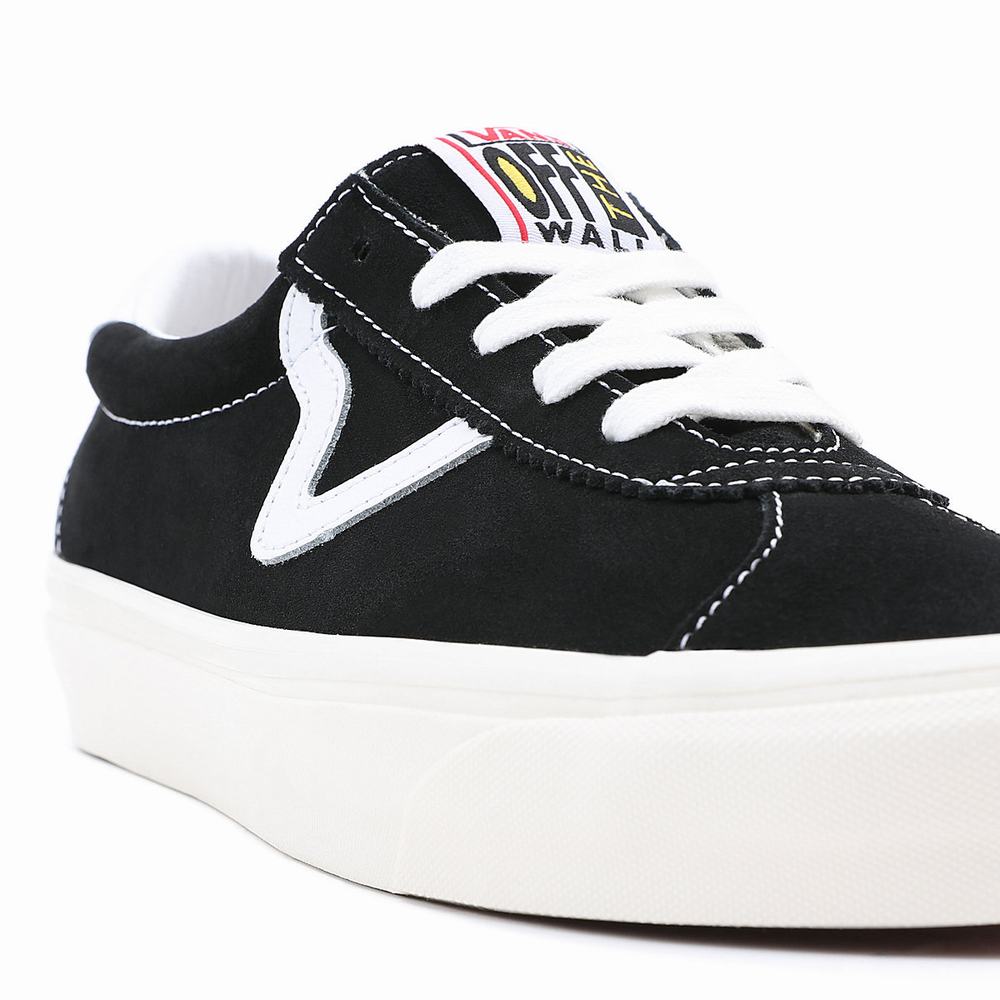 Men's Vans Anaheim Factory Style 73 DX Sneakers Black | USA51829