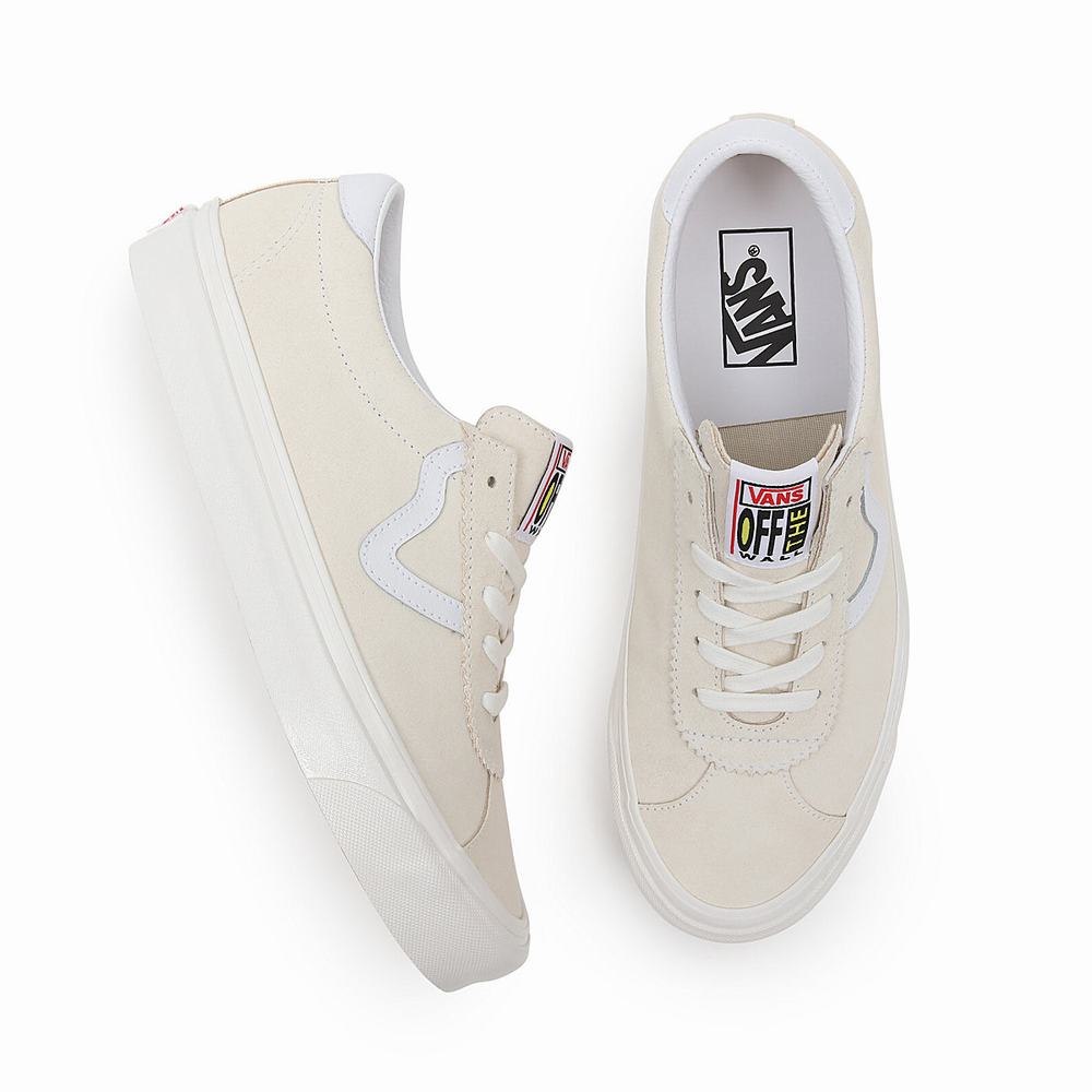 Men's Vans Anaheim Factory Style 73 DX Sneakers Beige | USA83214