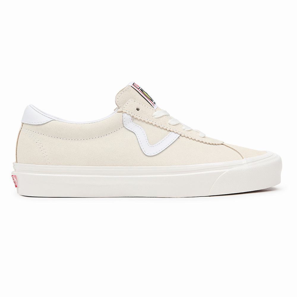 Men's Vans Anaheim Factory Style 73 DX Sneakers Beige | USA83214