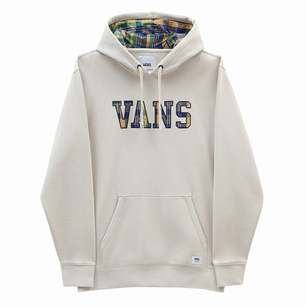 Men's Vans Anaheim Hoodie Beige | USA37804