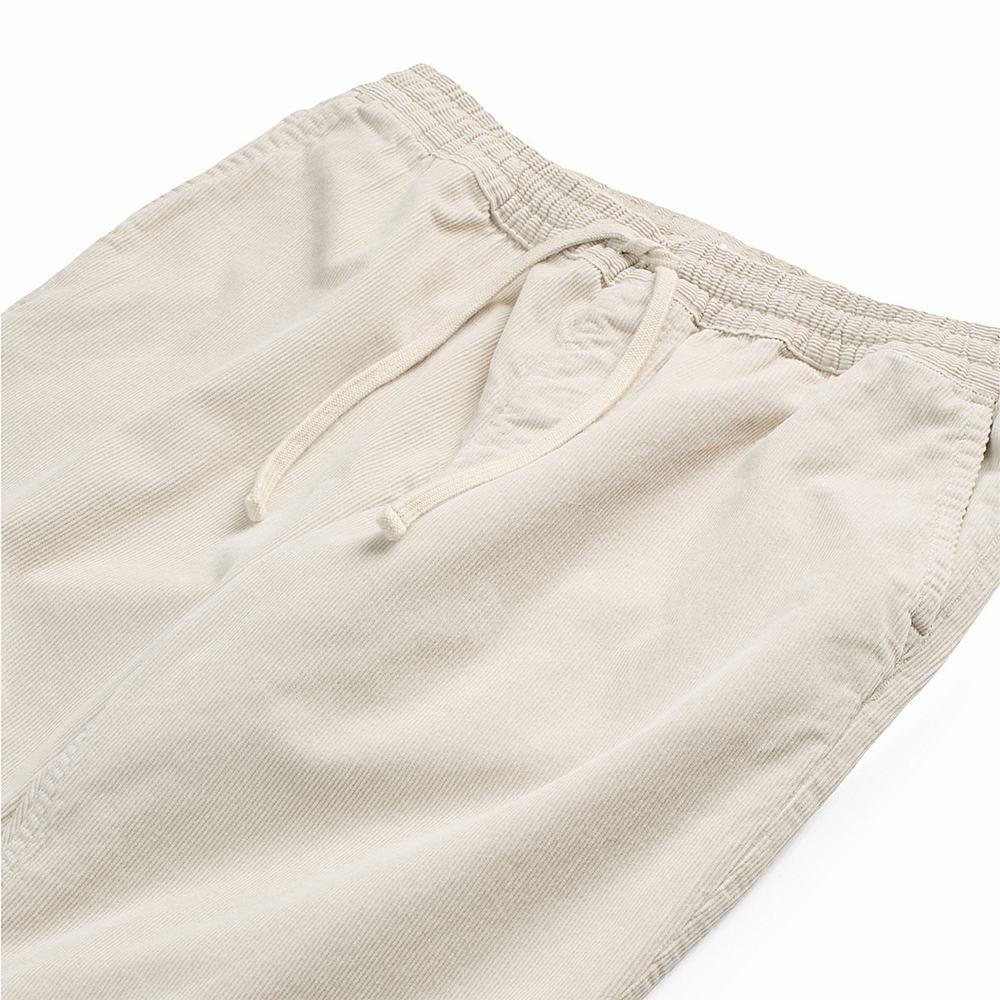 Men's Vans Anaheim Range Loose Tapered Cord Pants Beige | USA06495