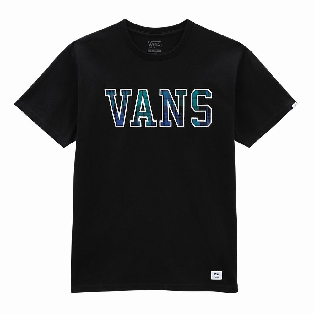 Men's Vans Anaheim T Shirts Black | USA48739