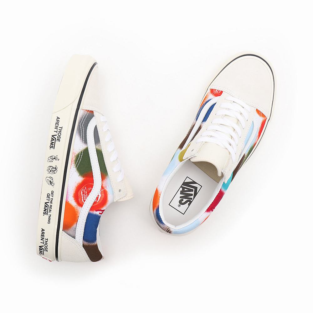 Men's Vans Anahiem Factory Old Skool 36 DX Sneakers Multicolor | USA21307