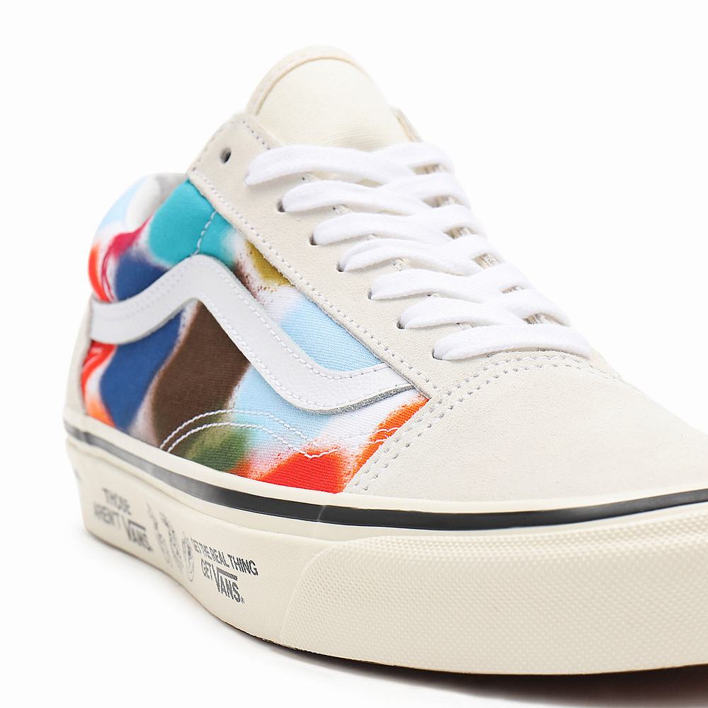 Men's Vans Anahiem Factory Old Skool 36 DX Sneakers Multicolor | USA21307