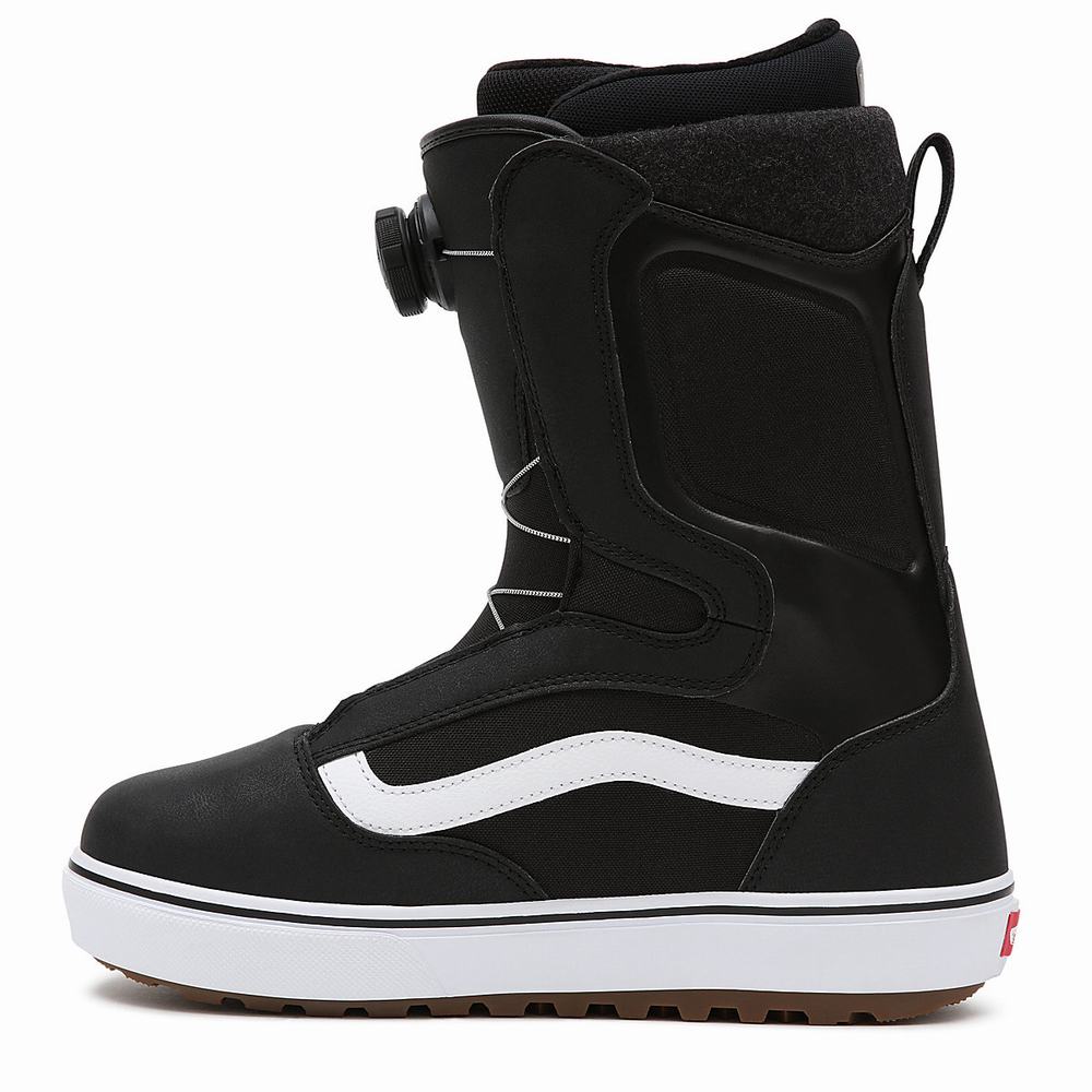 Men's Vans Aura OG Snowboard Boots Black | USA21537