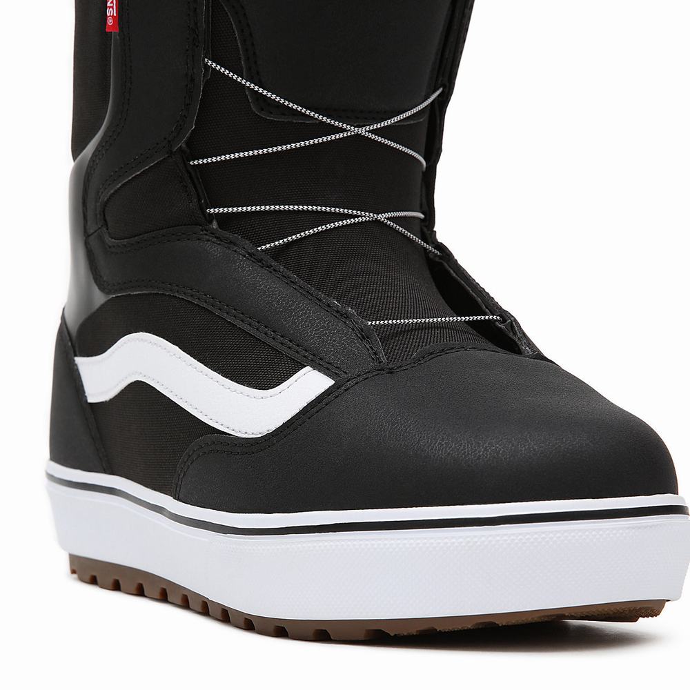 Men's Vans Aura OG Snowboard Boots Black | USA21537