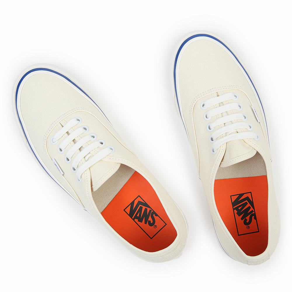 Men's Vans Authentic 44 Deck DX Sneakers White | USA12083