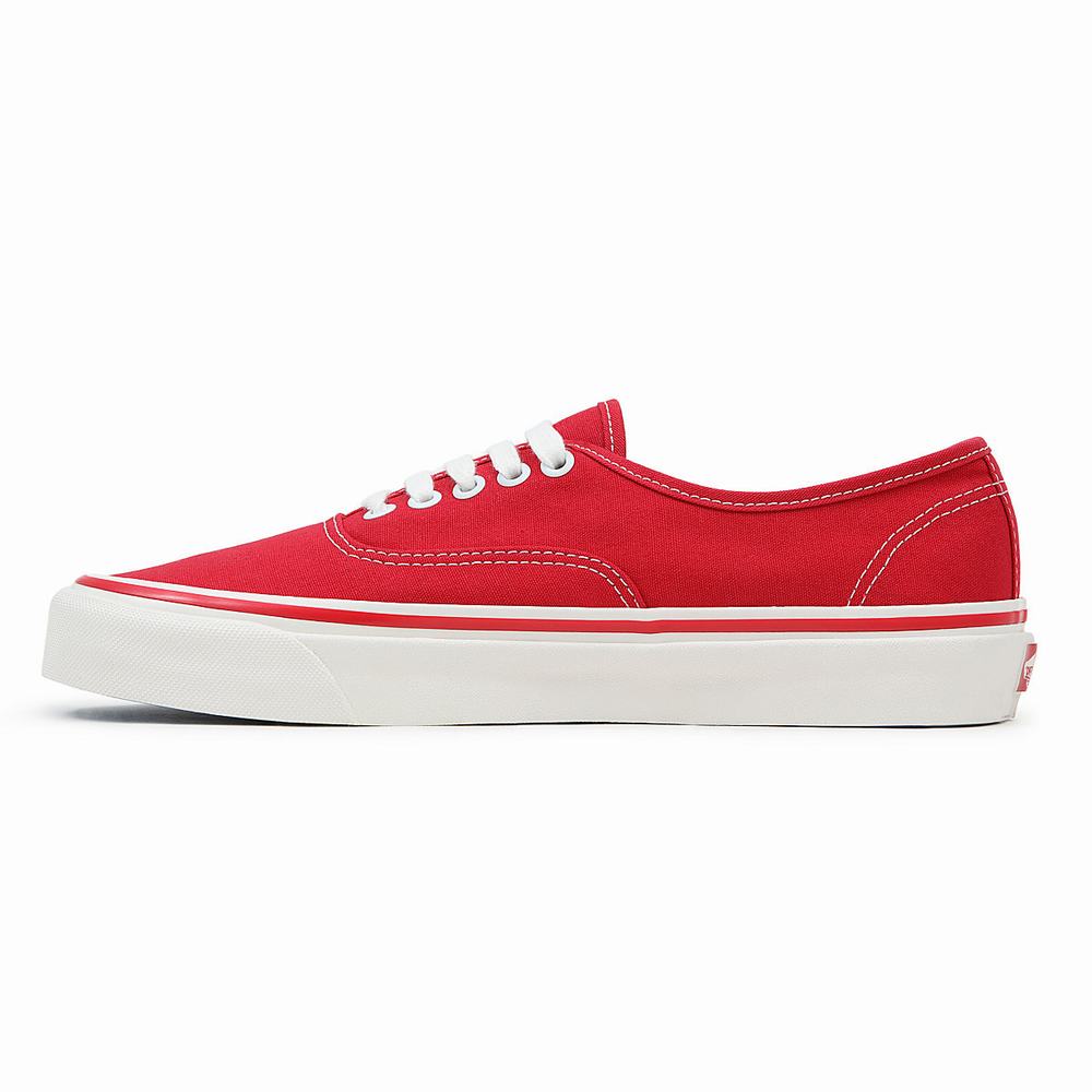 Men's Vans Authentic 44 Deck DX Sneakers Red | USA48130