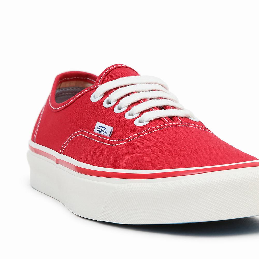 Men's Vans Authentic 44 Deck DX Sneakers Red | USA48130