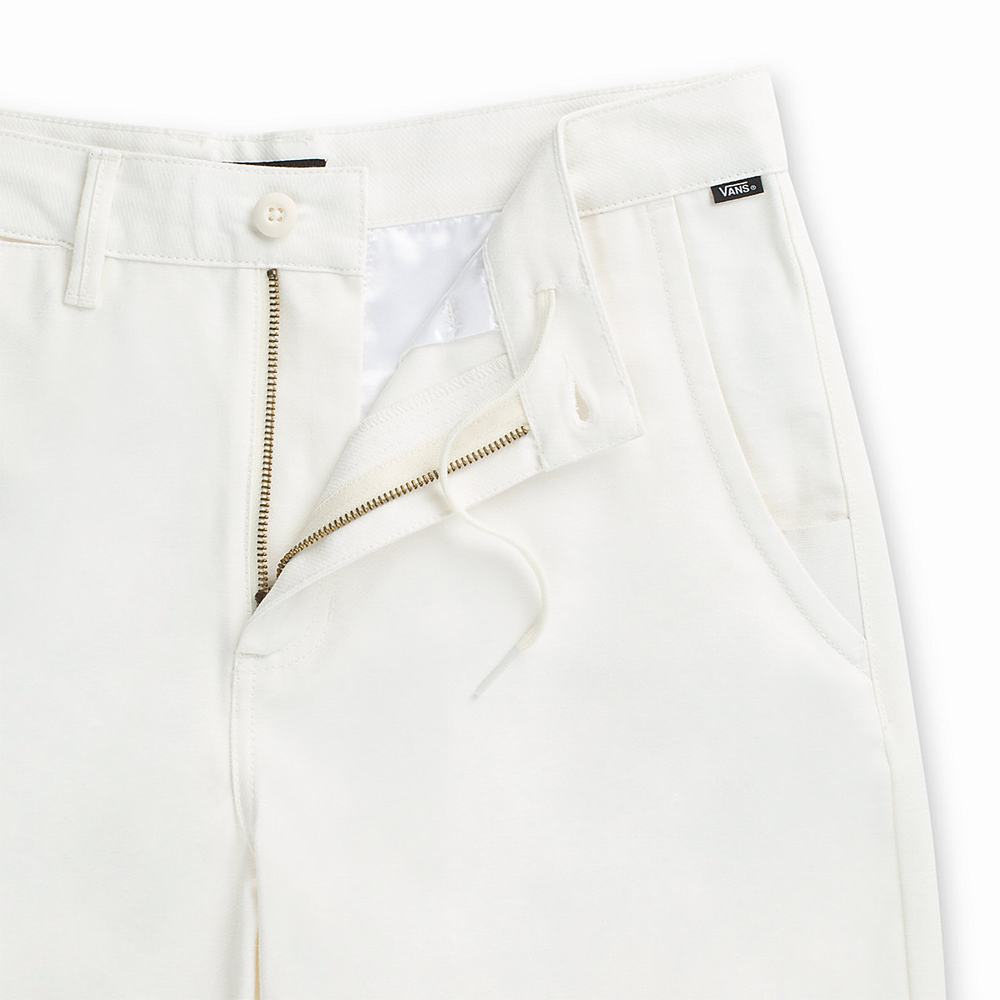 Men's Vans Authentic Chino Pants White | USA60537