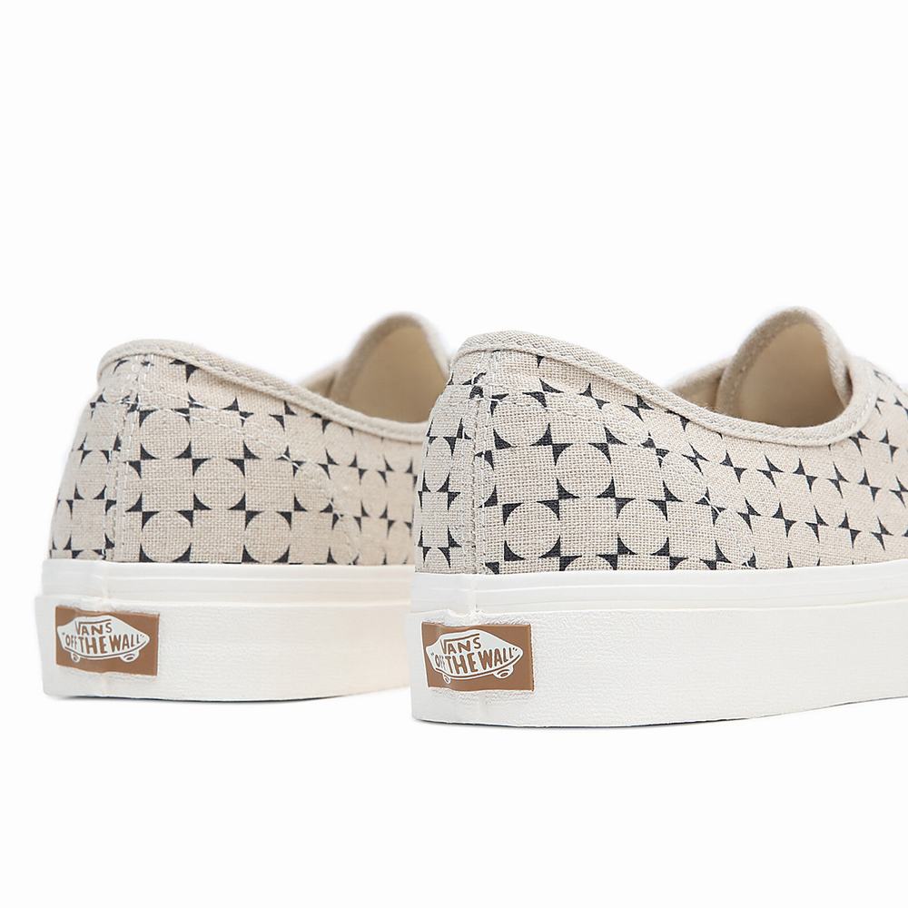 Men's Vans Authentic Sneakers Beige | USA51739