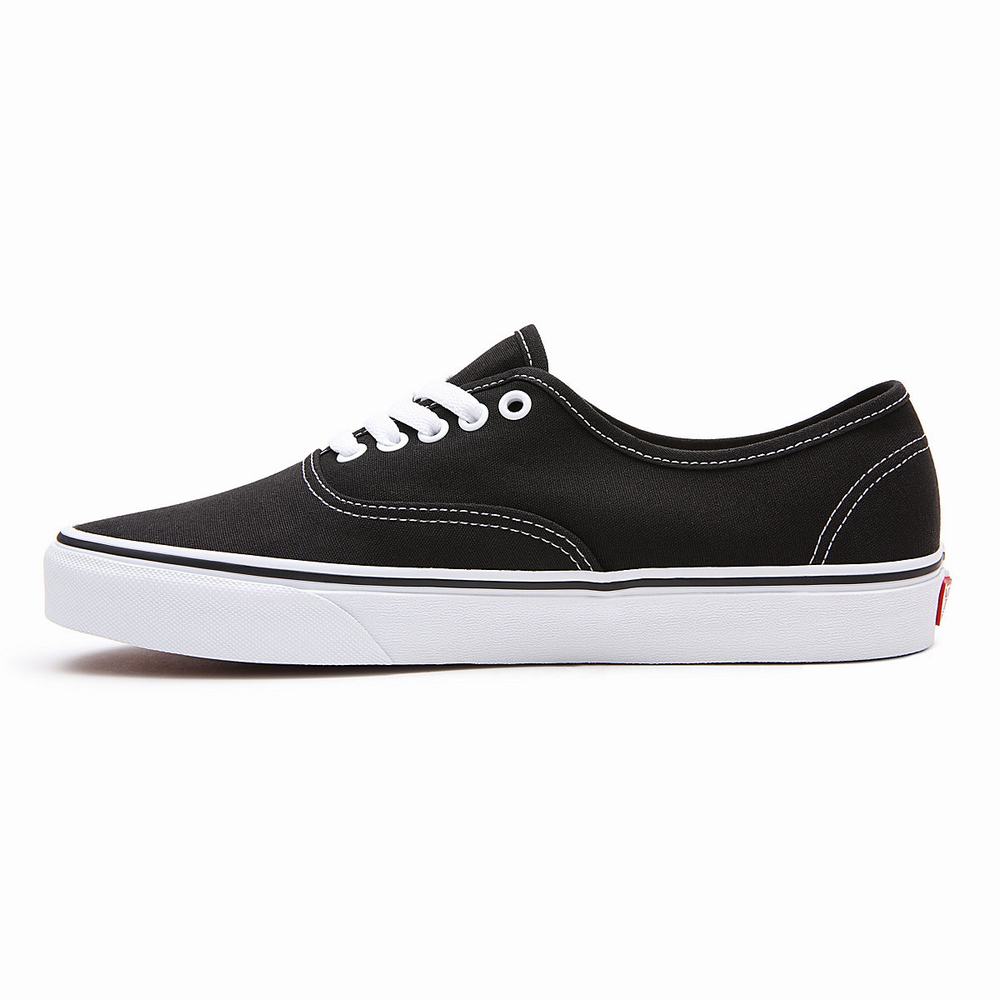 Men's Vans Authentic Sneakers Black | USA21648