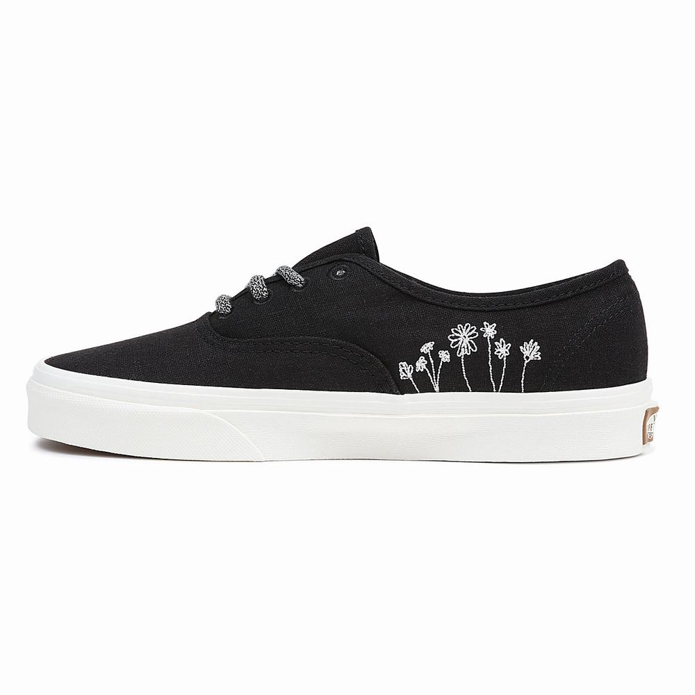 Men's Vans Authentic Sneakers Black | USA61450