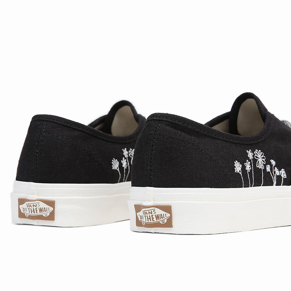 Men's Vans Authentic Sneakers Black | USA61450