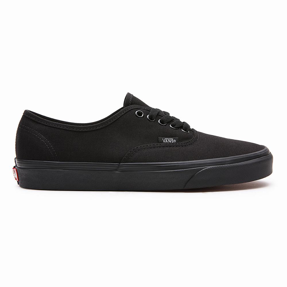 Men's Vans Authentic Sneakers Black | USA93605