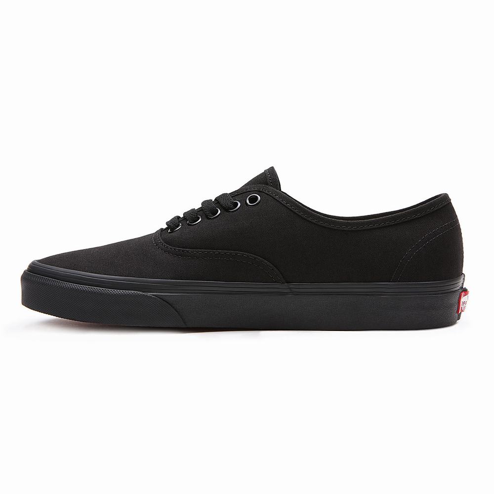 Men's Vans Authentic Sneakers Black | USA93605