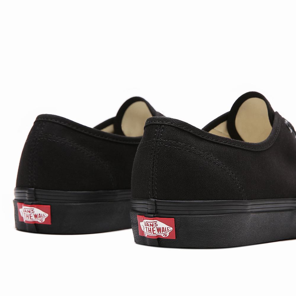 Men's Vans Authentic Sneakers Black | USA93605