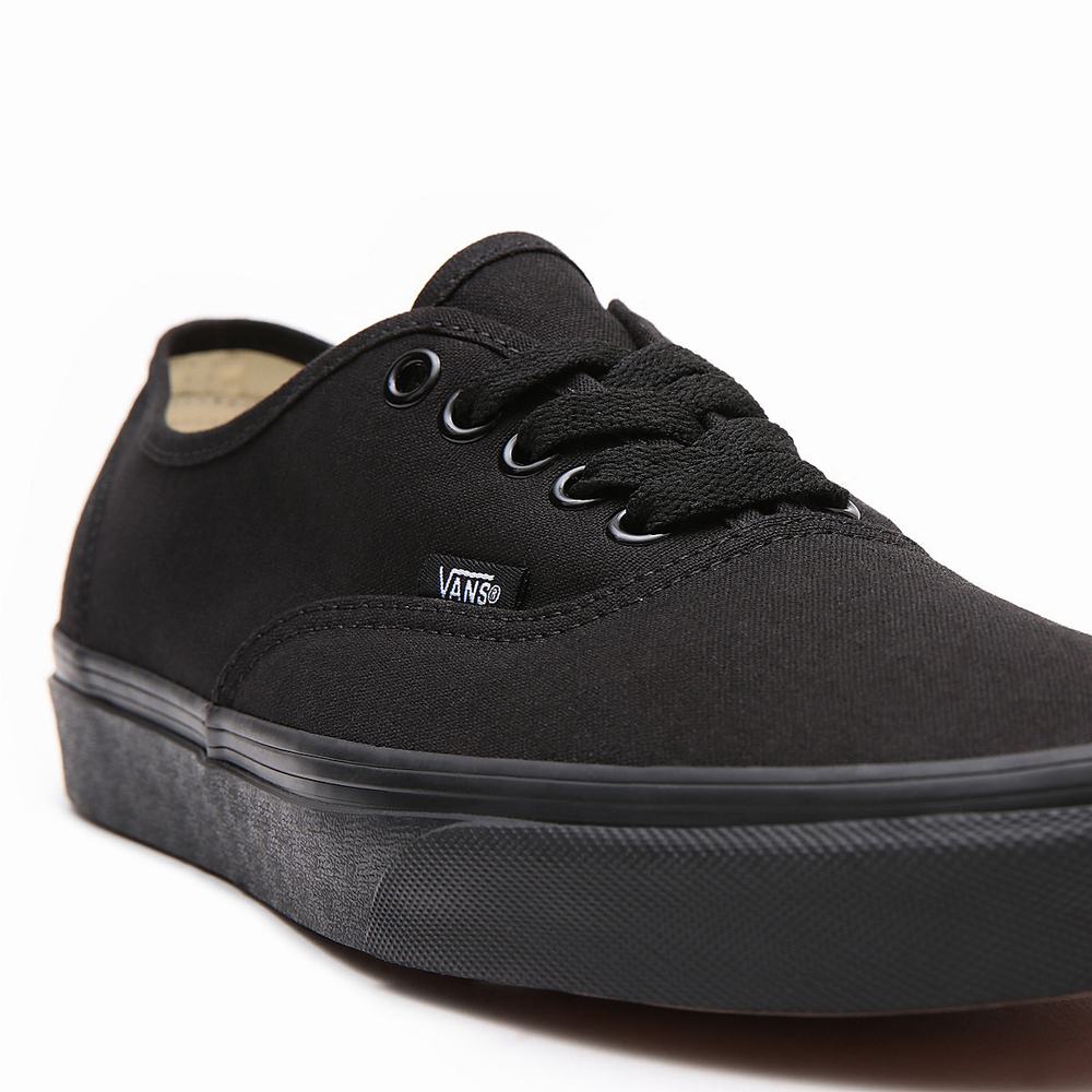 Men's Vans Authentic Sneakers Black | USA93605