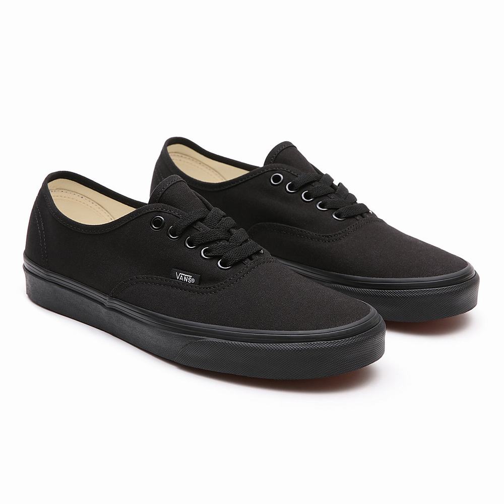 Men\'s Vans Authentic Sneakers Black | USA93605