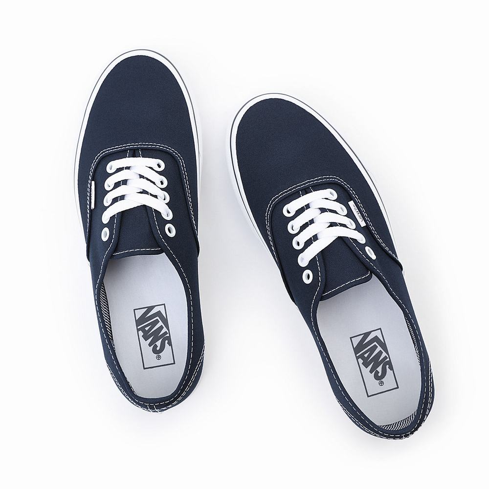 Men's Vans Authentic Sneakers Blue / Navy | USA52360