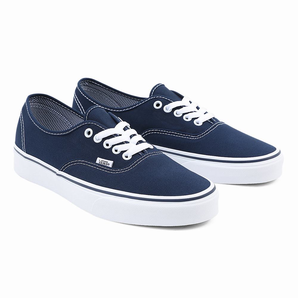 Men\'s Vans Authentic Sneakers Blue / Navy | USA52360