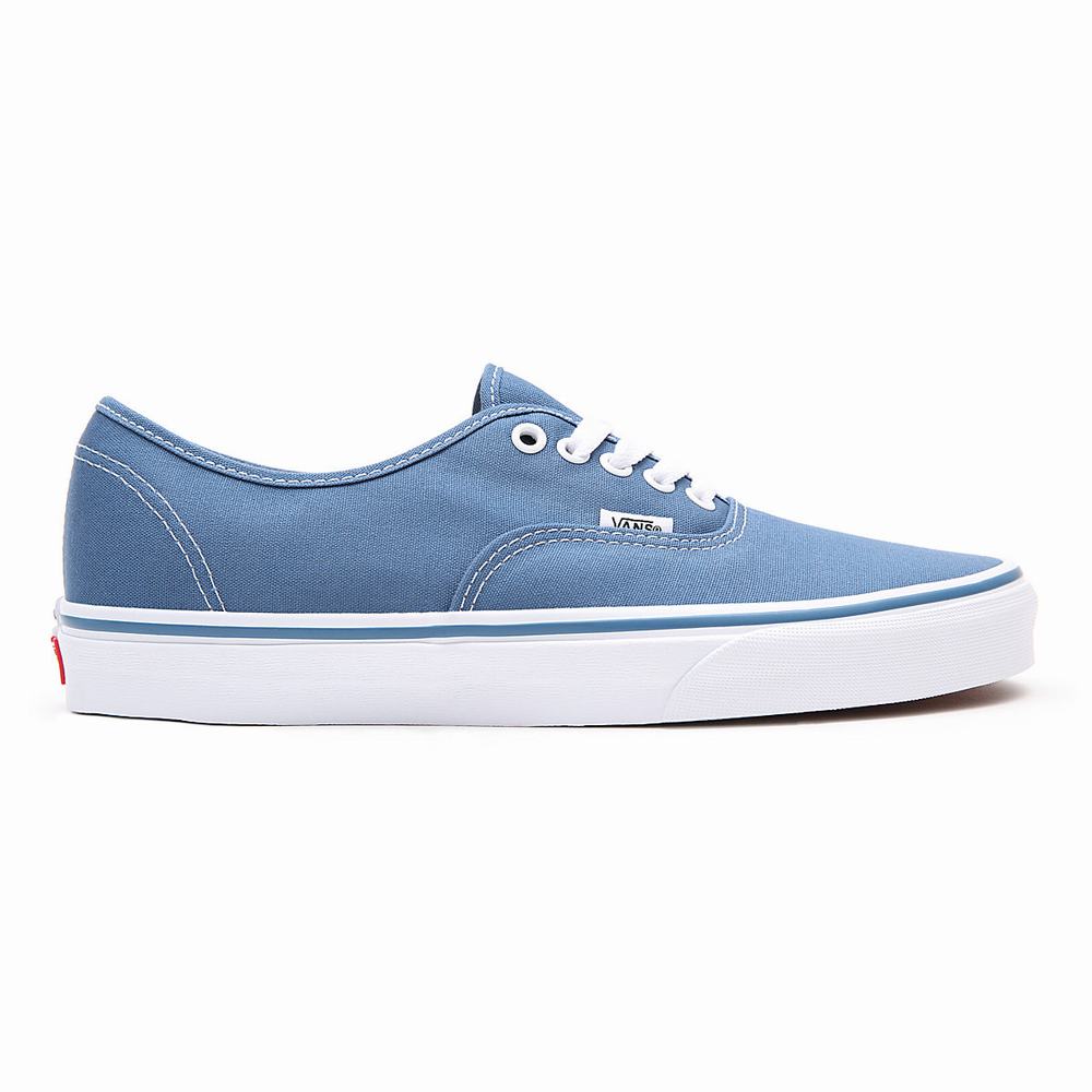 Men's Vans Authentic Sneakers Blue | USA12368