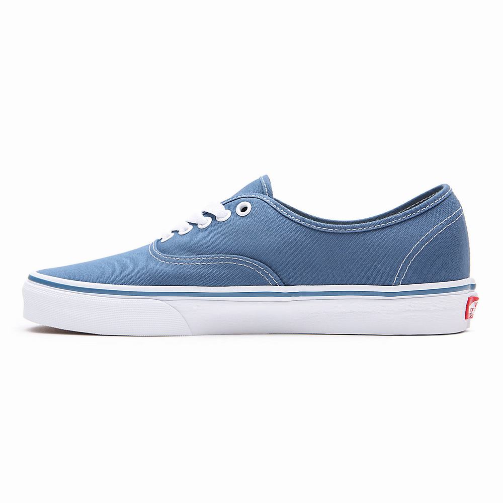 Men's Vans Authentic Sneakers Blue | USA12368