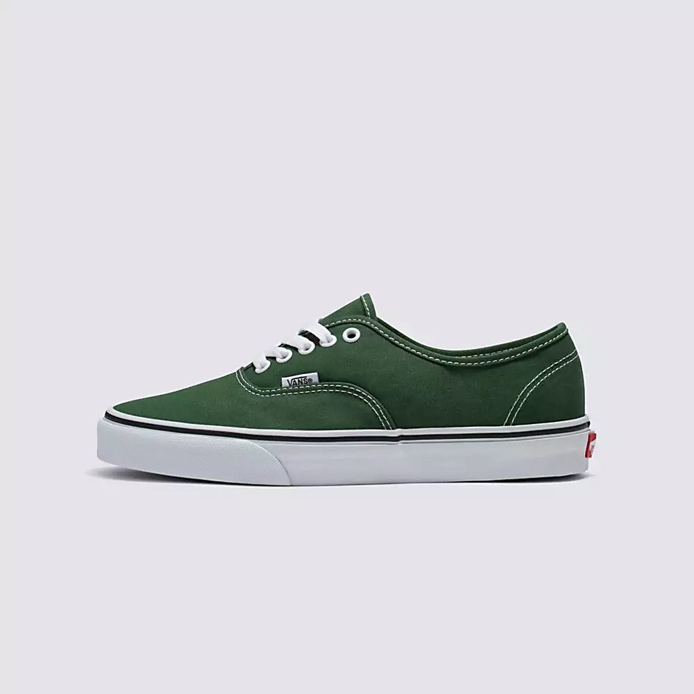 Men\'s Vans Authentic Sneakers Green | USA41270