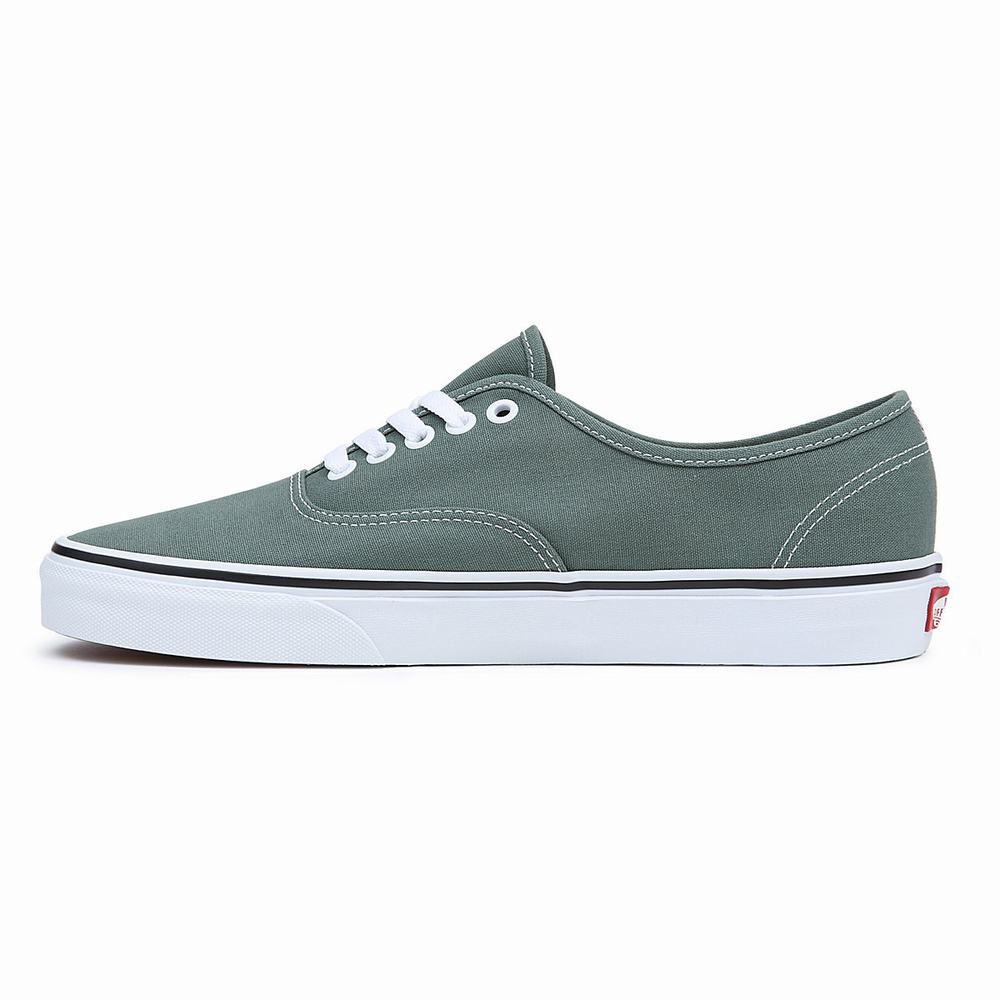 Men's Vans Authentic Sneakers Green | USA69345