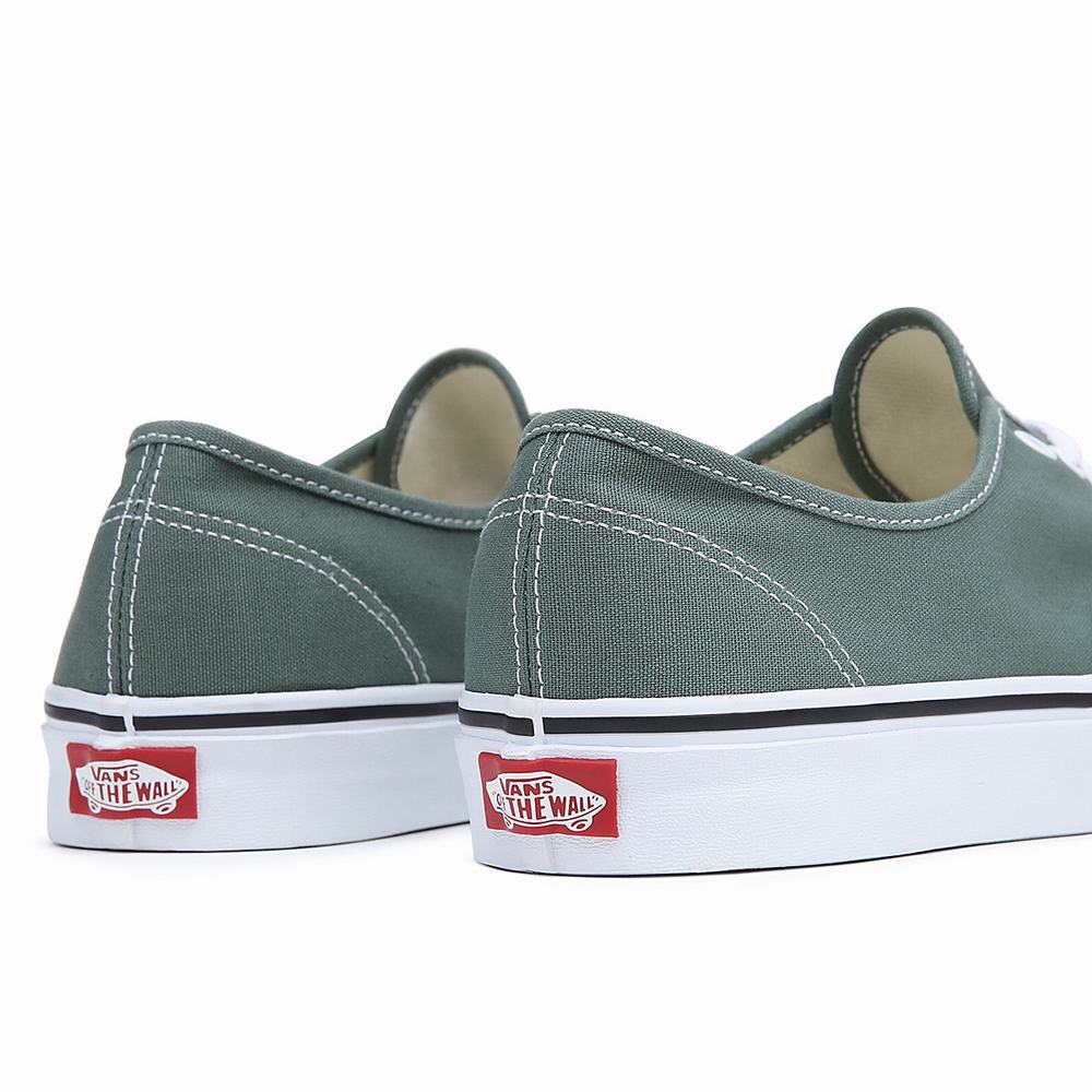 Men's Vans Authentic Sneakers Green | USA69345