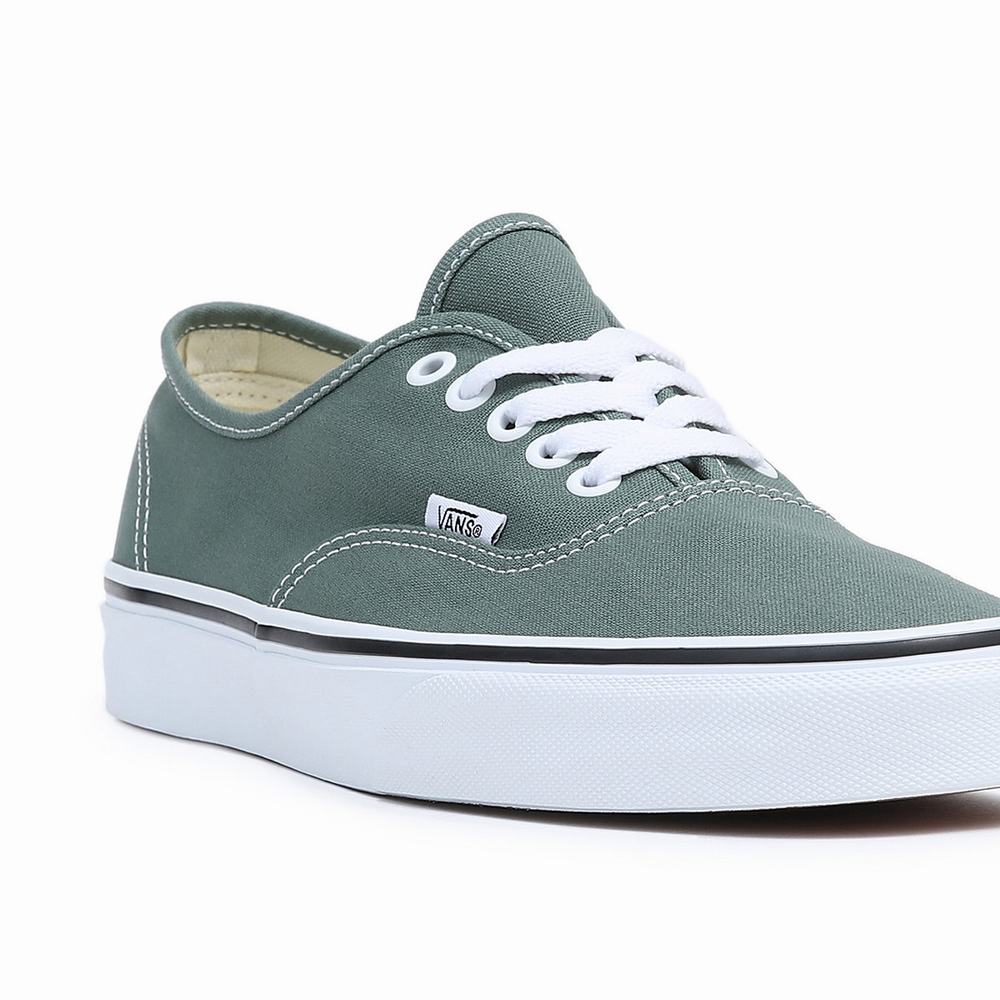 Men's Vans Authentic Sneakers Green | USA69345