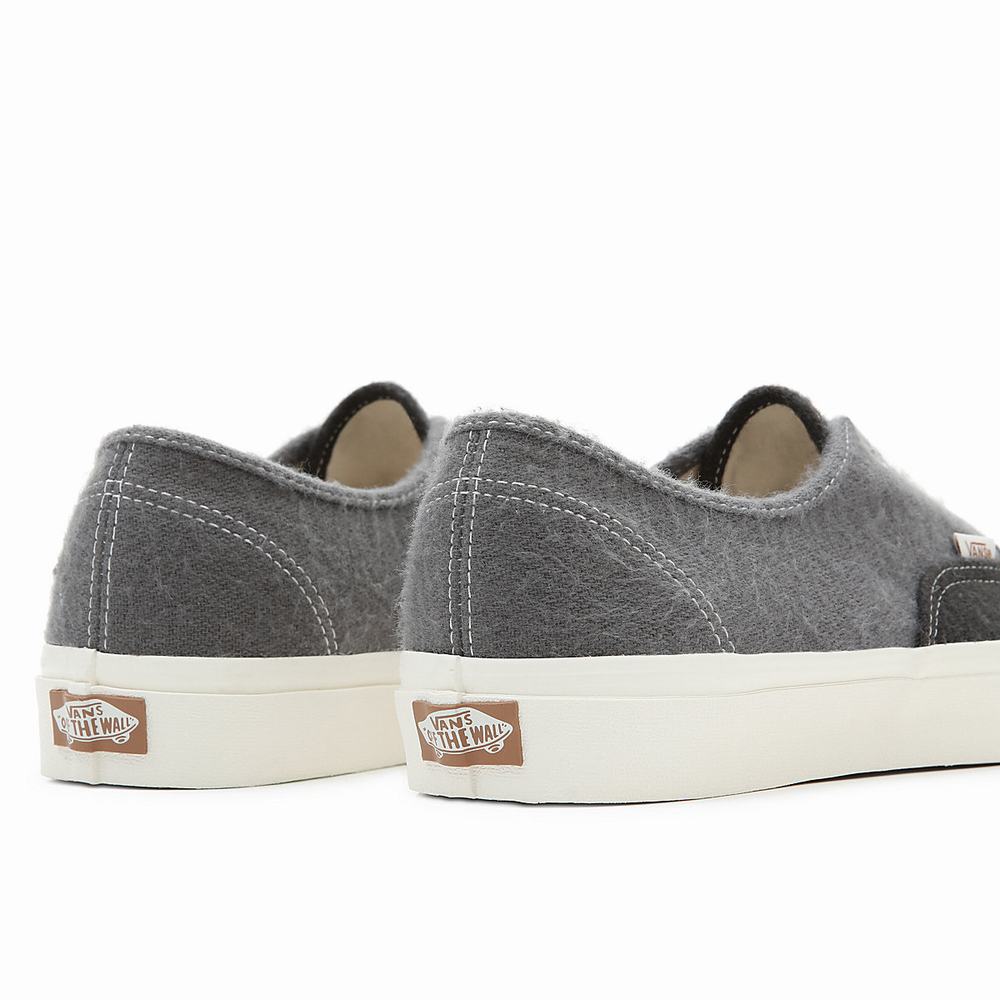 Men's Vans Authentic Sneakers Grey | USA42631