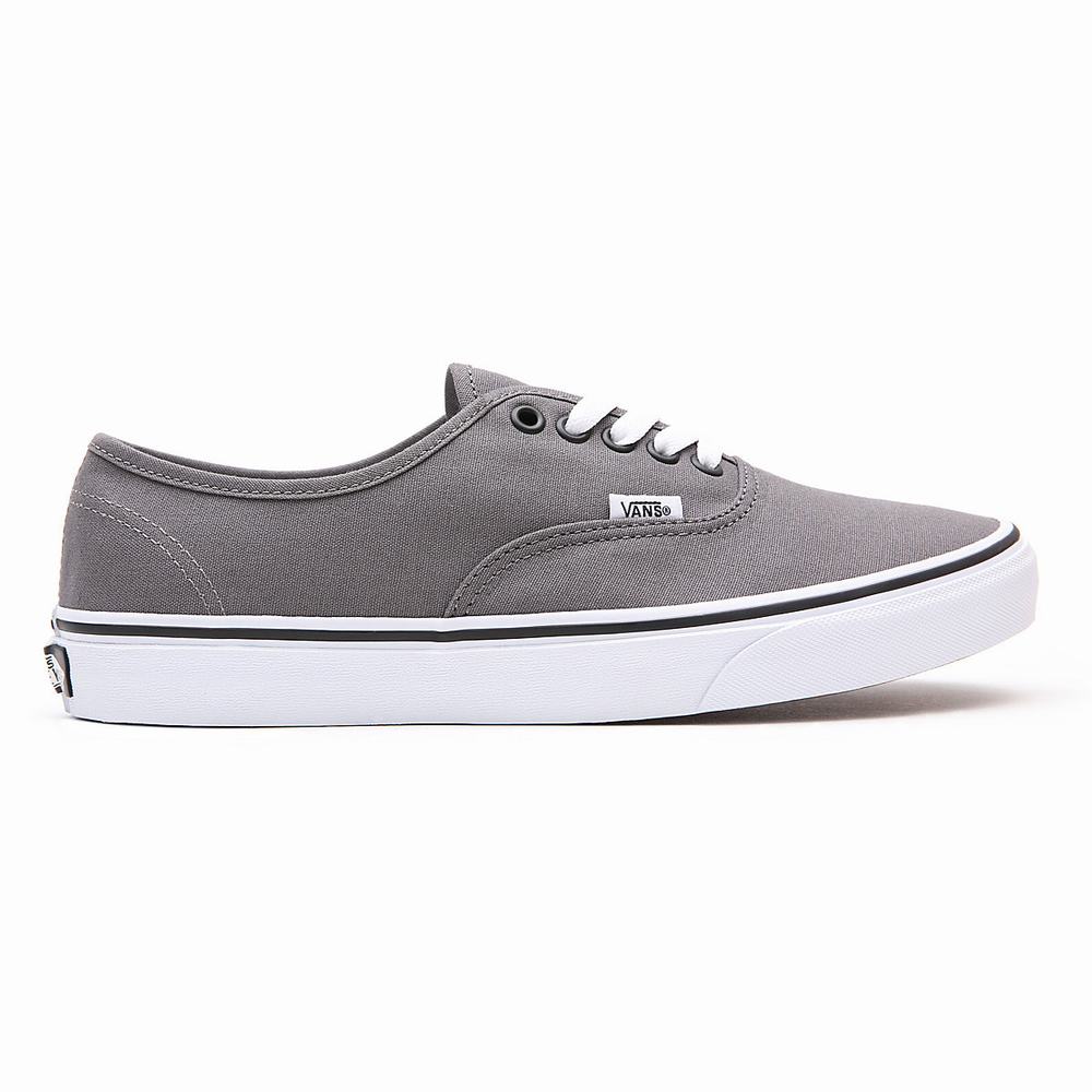 Men's Vans Authentic Sneakers Grey | USA90687