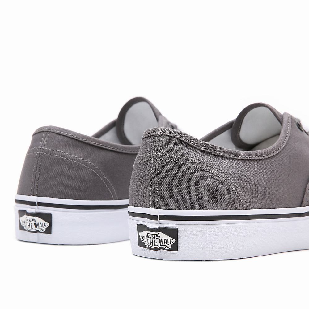 Men's Vans Authentic Sneakers Grey | USA90687