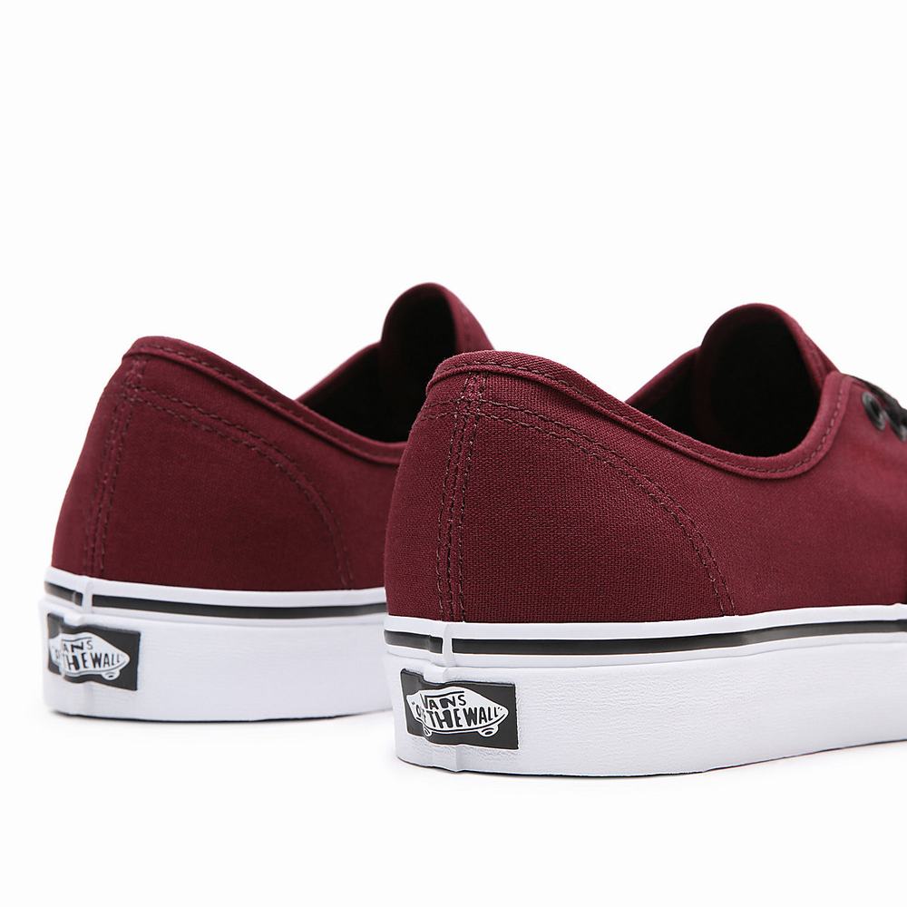 Men's Vans Authentic Sneakers Red | USA63271