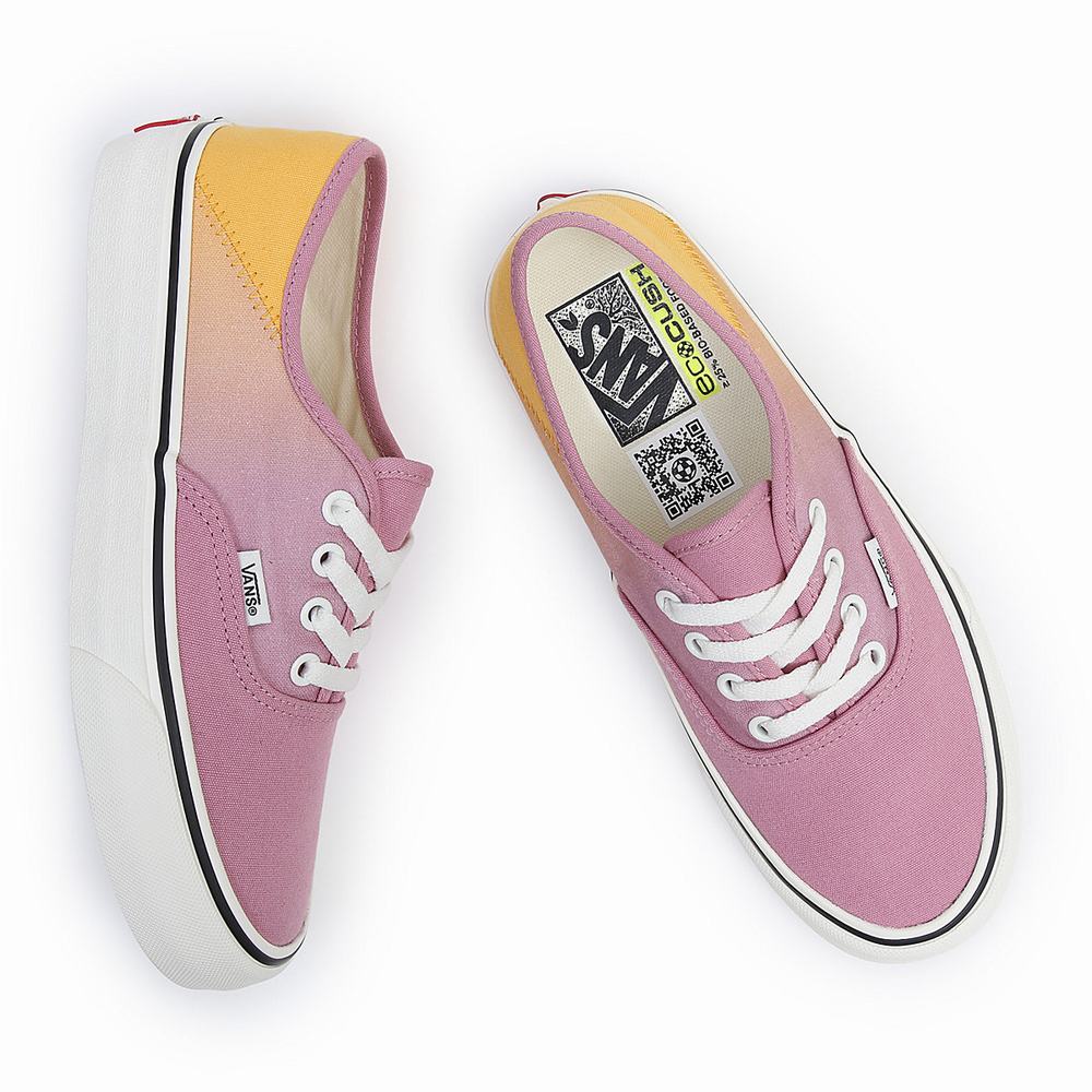 Men's Vans Authentic VR3 Sneakers Yellow / Pink | USA12374