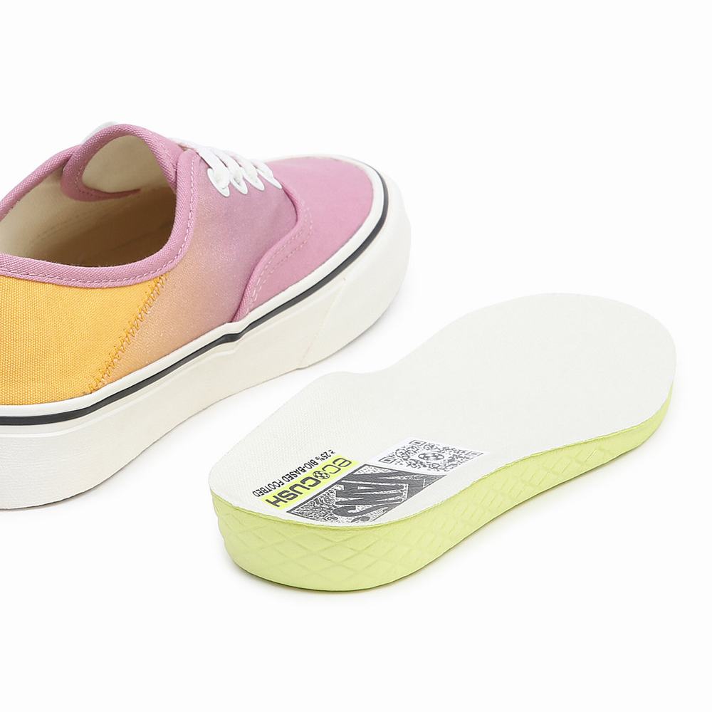 Men's Vans Authentic VR3 Sneakers Yellow / Pink | USA12374