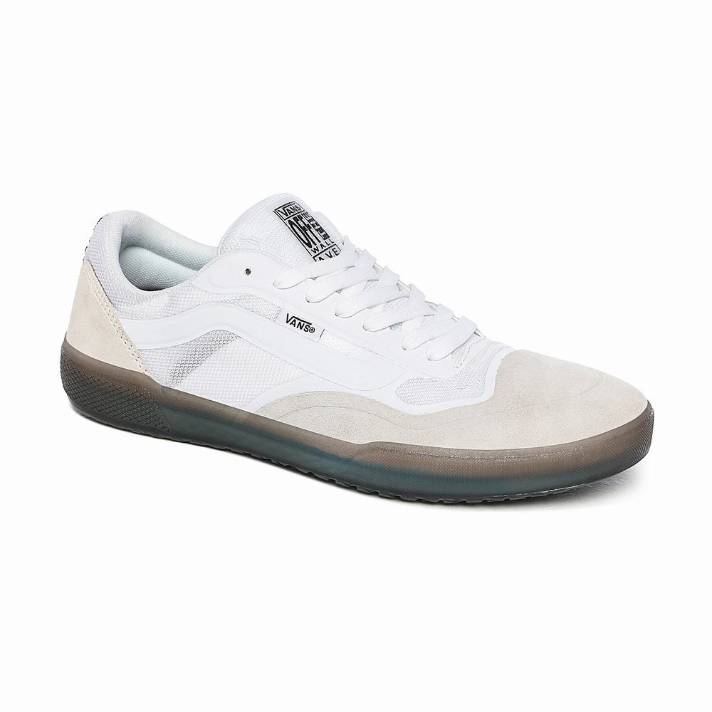 Men's Vans Ave Pro Skate Shoes White | USA59834