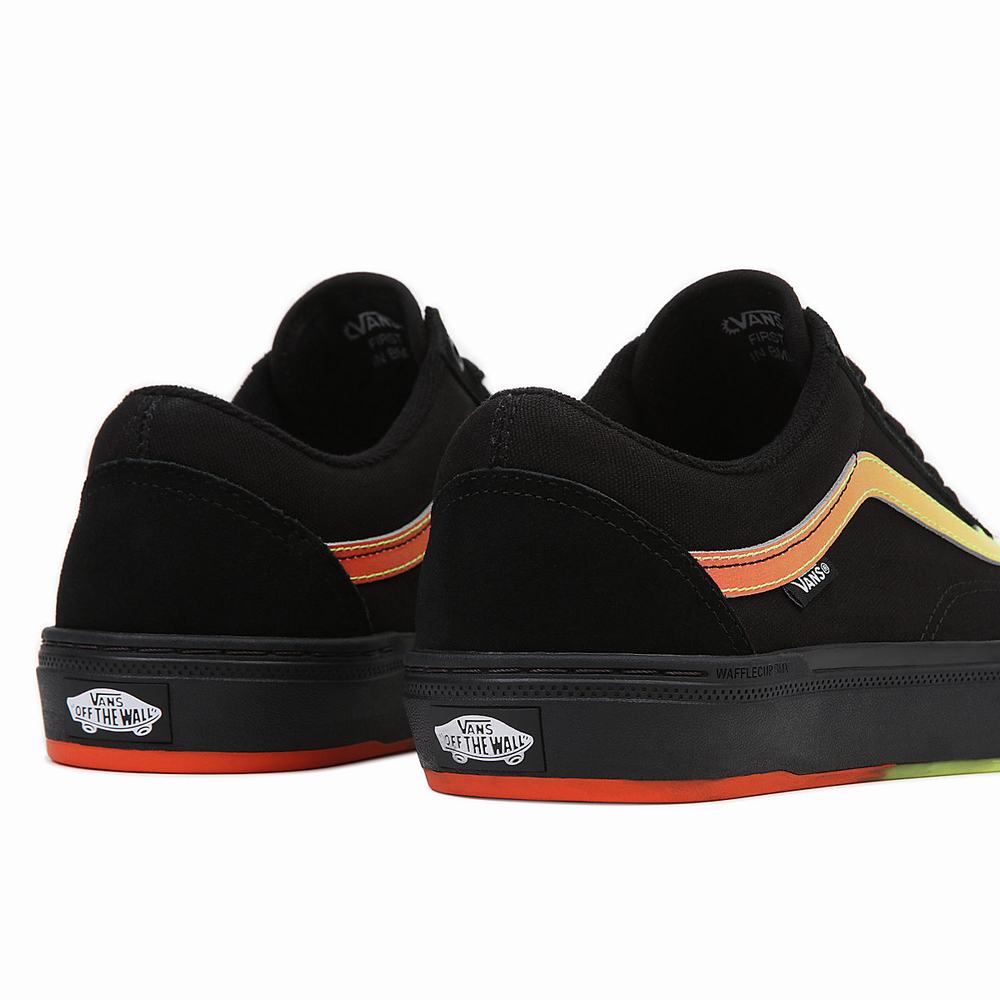 Men's Vans BMX Old Skool Sneakers Black / Orange | USA27538