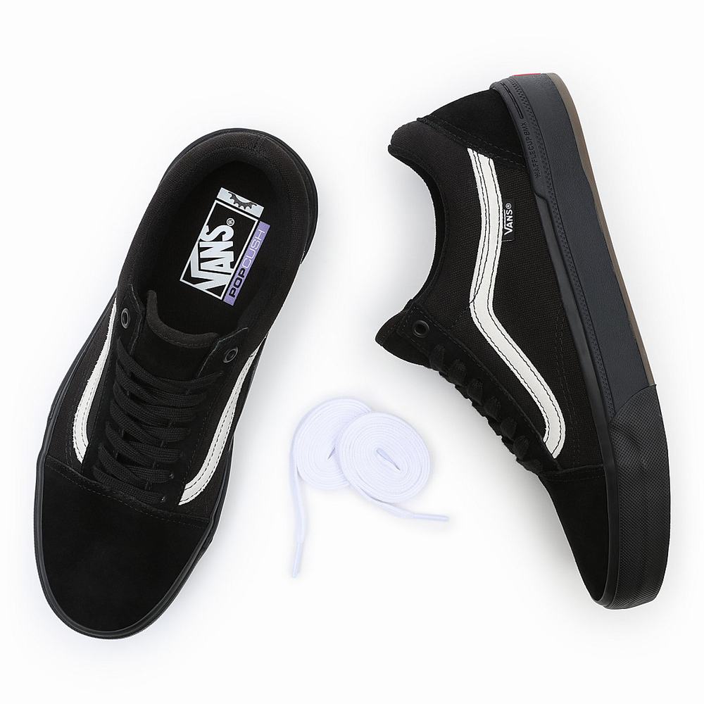 Men's Vans BMX Old Skool Sneakers Black | USA35267