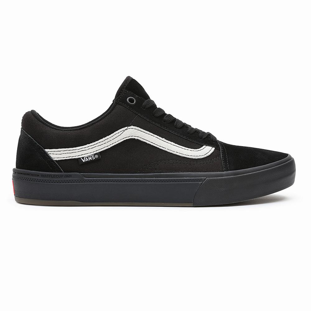 Men's Vans BMX Old Skool Sneakers Black | USA35267