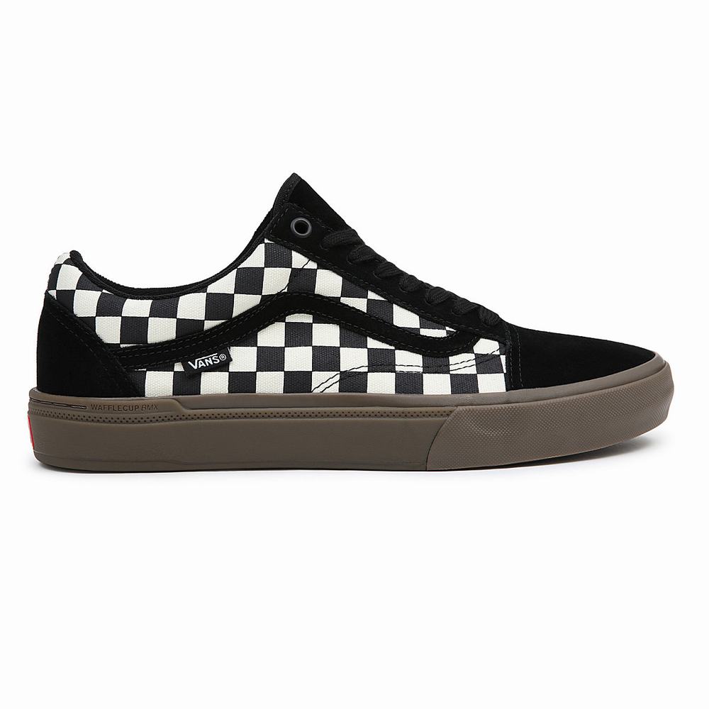 Men's Vans BMX Old Skool Sneakers Black | USA92540