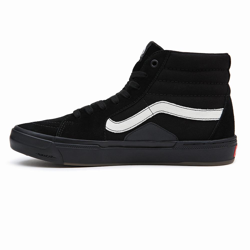 Men's Vans BMX Sk8-Hi Sneakers Black | USA16834