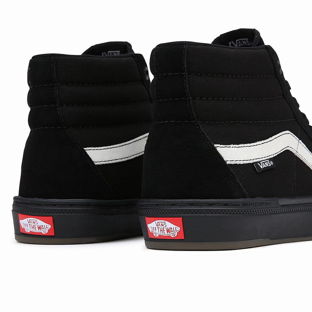 Men's Vans BMX Sk8-Hi Sneakers Black | USA16834