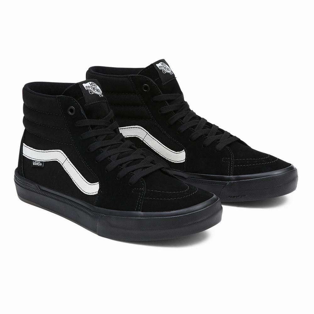 Men\'s Vans BMX Sk8-Hi Sneakers Black | USA16834