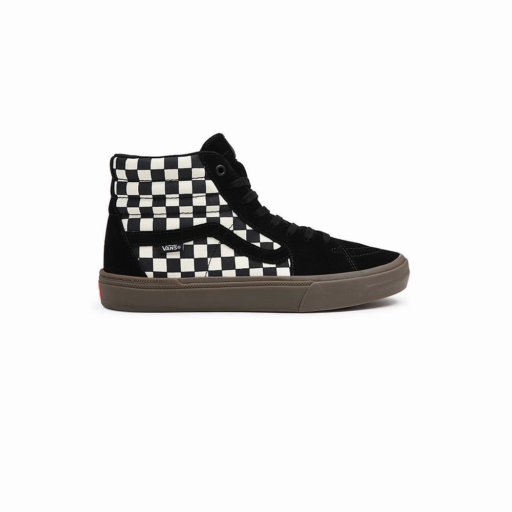 Men's Vans BMX Sk8-Hi Sneakers Black | USA29136