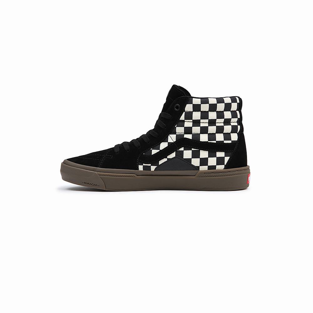 Men's Vans BMX Sk8-Hi Sneakers Black | USA29136