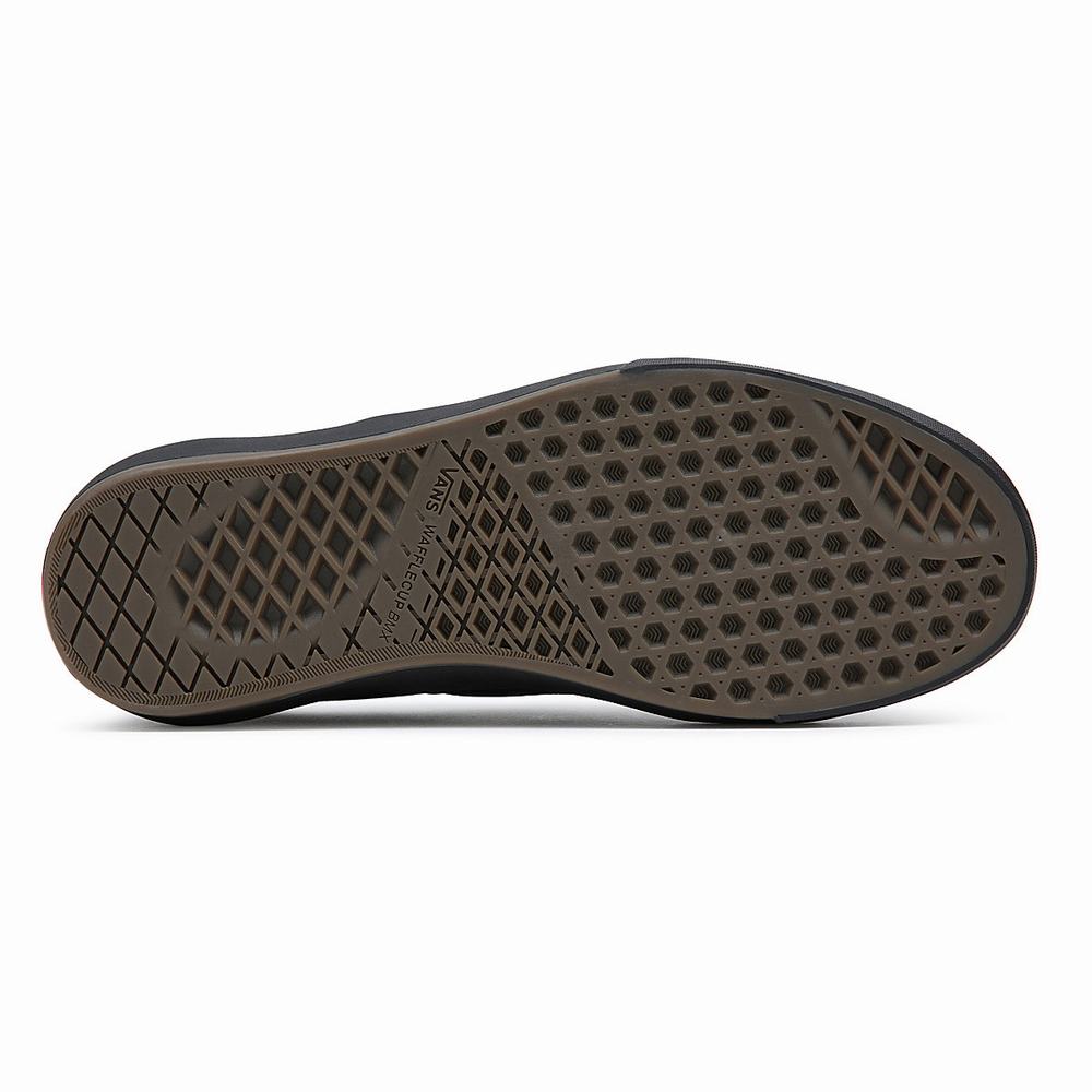 Men's Vans BMX Slip On Shoes Black | USA10785