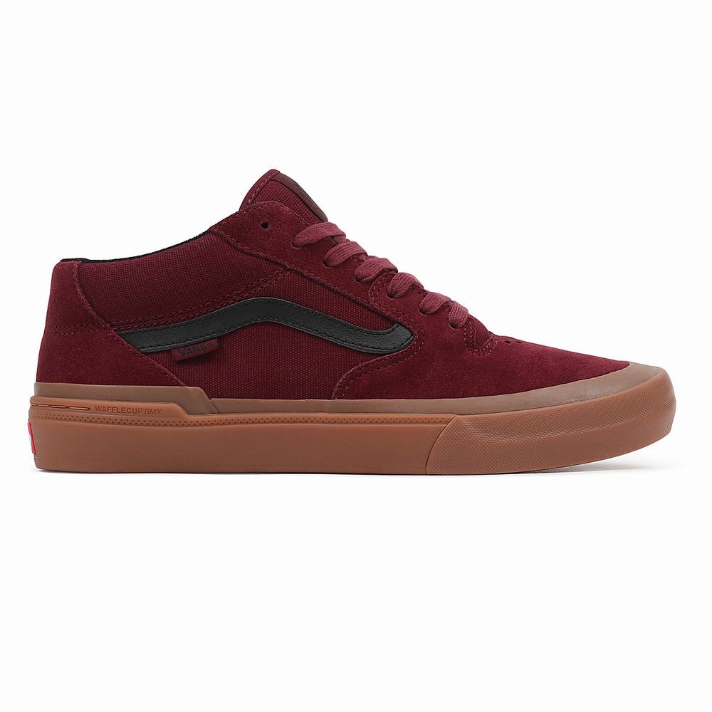 Men's Vans BMX Style 114 Sneakers Red | USA95687