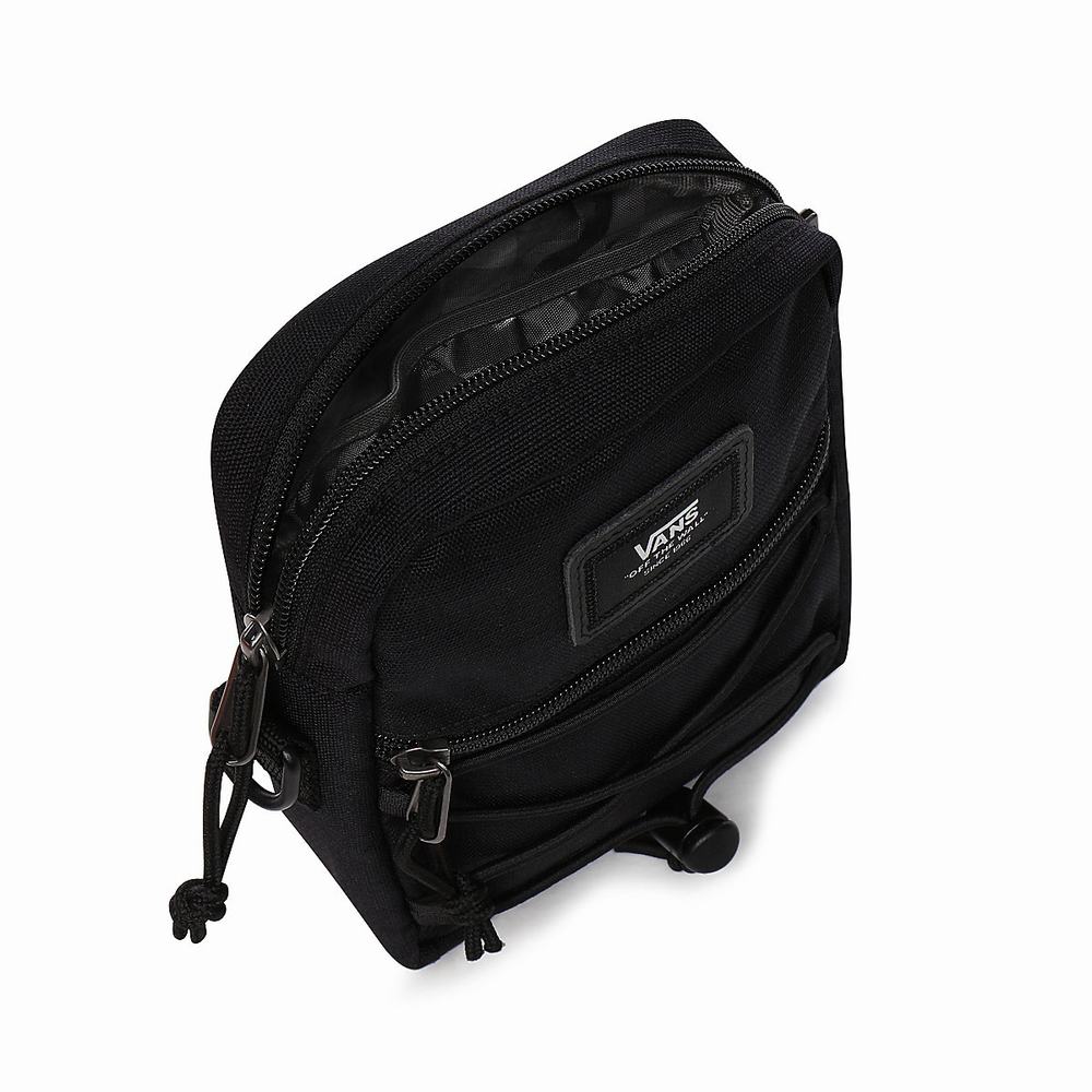 Men's Vans Bail Shoulder Bags Black | USA49581